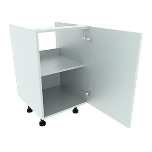 600 Sink Base Unit 1 Shelf, 720H X 600W X 565D (Half Back)